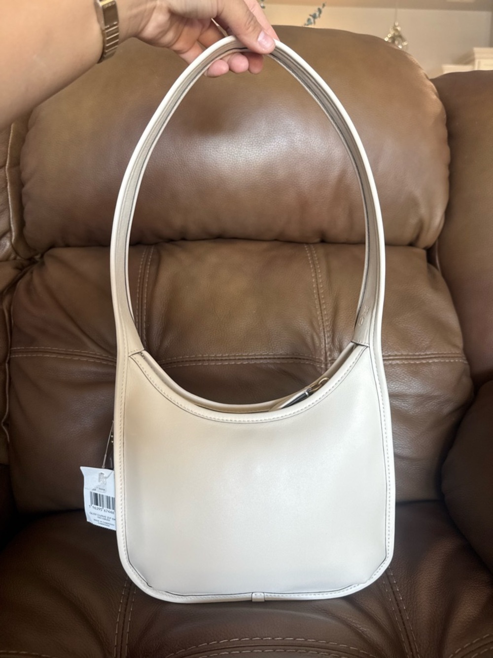 🤎✨ Coach Curve Zip Shoulder Bag  NWT & Dust Bag , Authentic ✨🤎